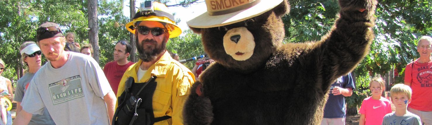 Smokey the Bear with the Fire Patrol