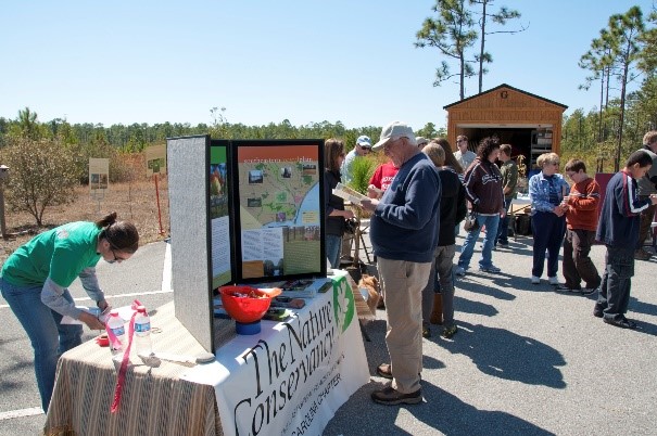 The Nature Conservancy booth